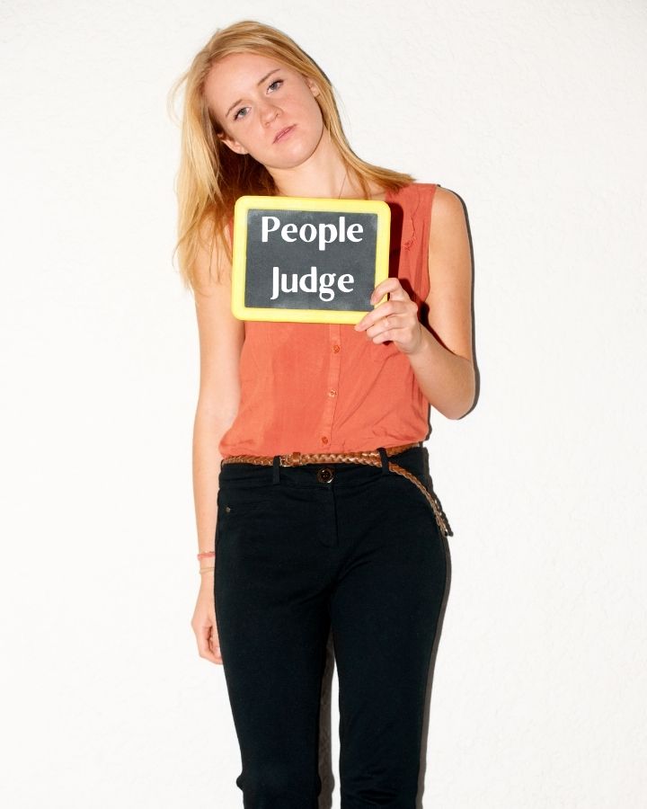 Judge people